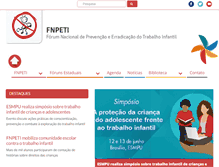 Tablet Screenshot of fnpeti.org.br